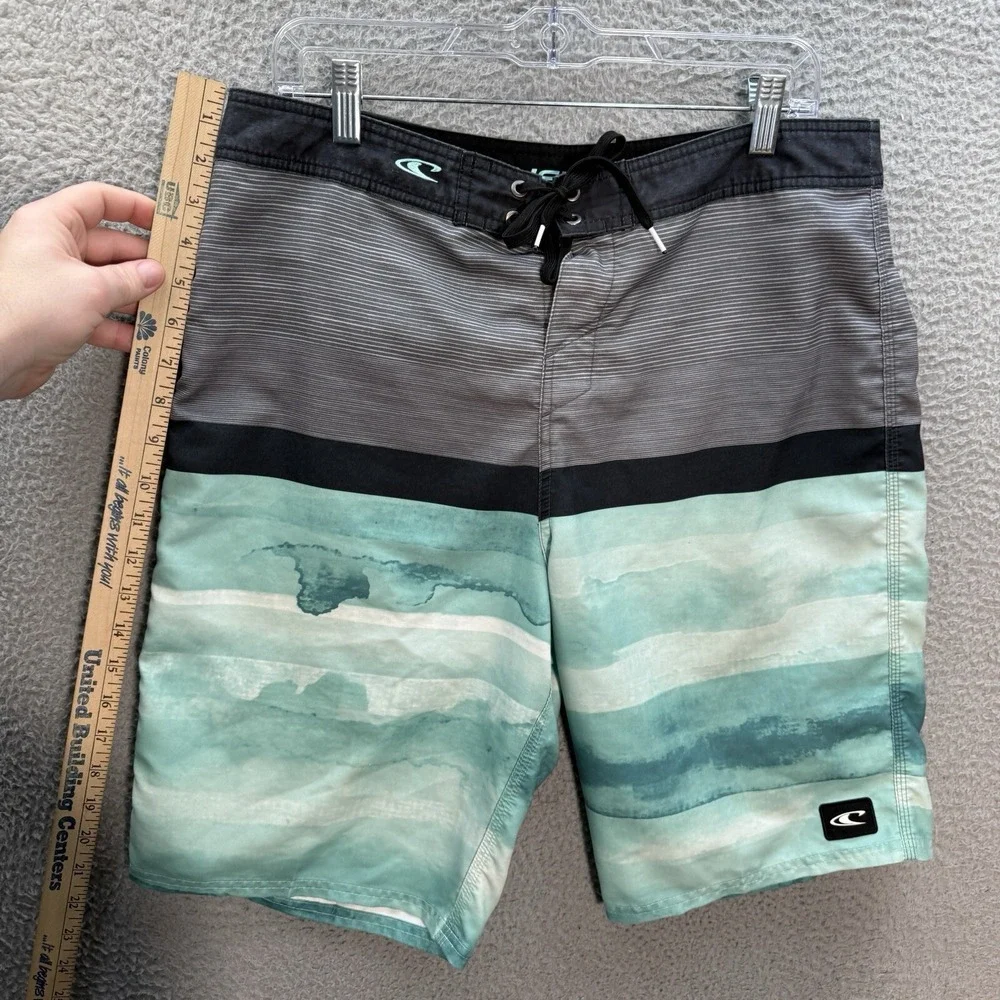 ONeill Board Shorts Mens 34 Multicolor Swim Trunks Surfing Beach Swimming Skater